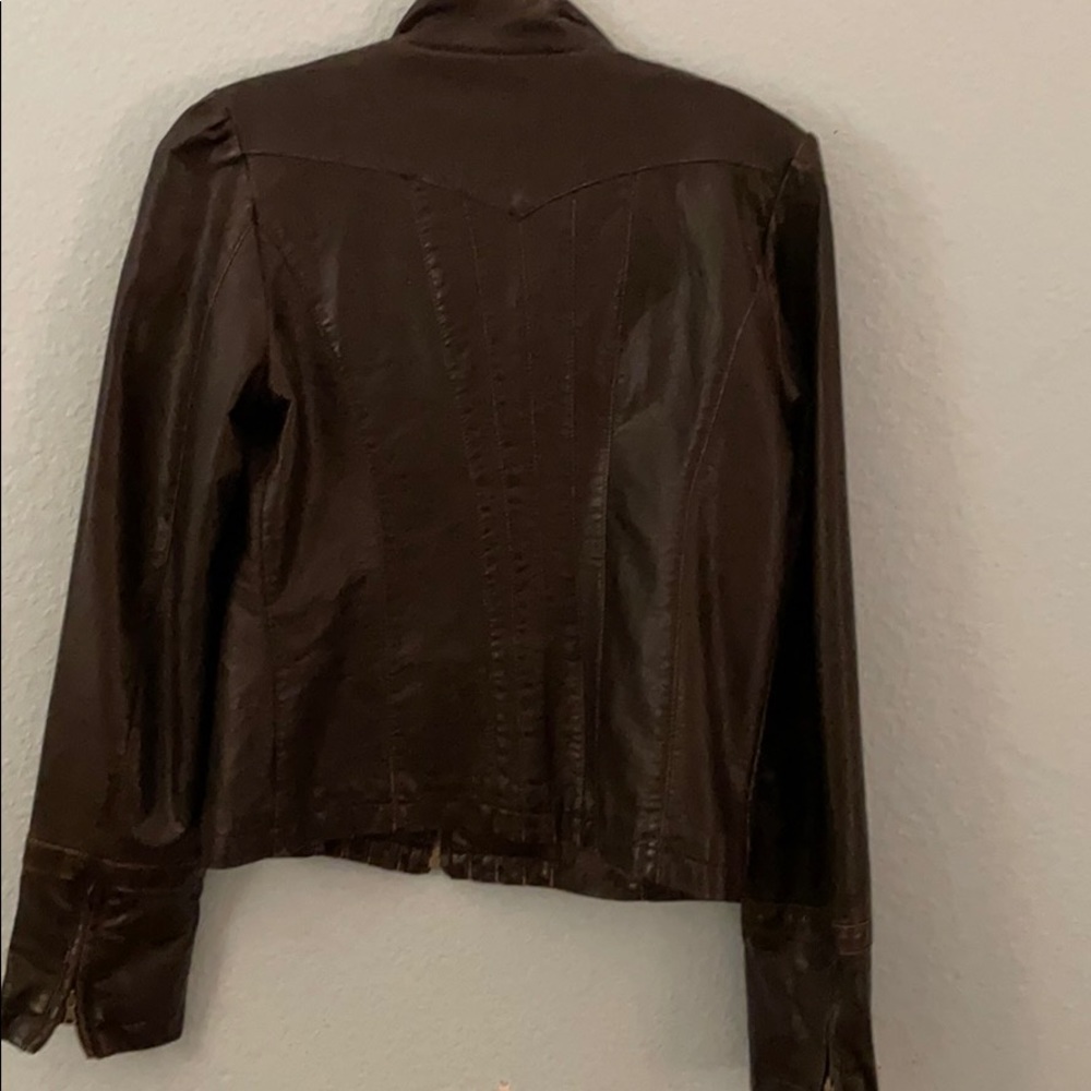 leather jacket - Picture 3 of 3